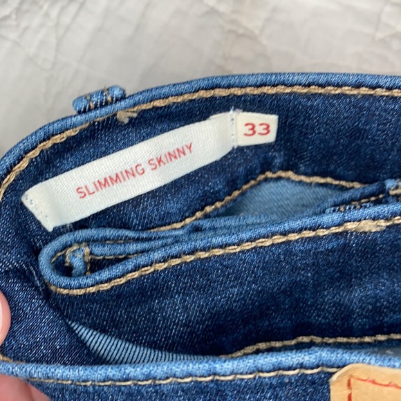 3 pairs Levi Slimming Skinny 33 - Picture 3 of 5